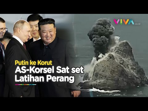 Gerah Lihat Putin Bertemu Kim Jong Un? Korsel-AS Gercep Latihan Perang