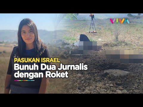 Kondisi Dua Jurnalis Terhantam Roket Israel di Lebanon, Kamera Terbakar