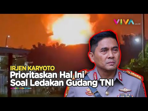 Bantu Tangani Ledakan Gudang Munisi TNI, Irjen Karyoto Prioritaskan Ini