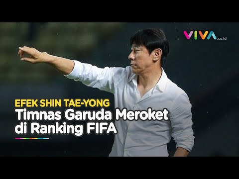Tiga Tahun, Shin Tae-yong Bawa Garuda Naik 31 Peringkat FIFA