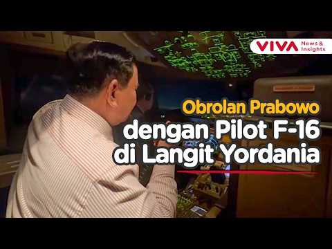 Momen Langka! Prabowo Ucapkan Ramadhan Mubarak di Langit Yordania