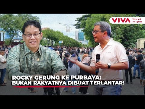 Rocky Gerung Sentil Menkeu Purbaya Soal Menahan Anggaran Daerah