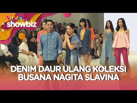 Penampilan Koleksi Busana Cantik Nagita Slavina di JFW 2024