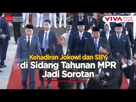 Beda Penyambutan Jokowi dan SBY Saat Hadiri Sidang Tahunan MPR