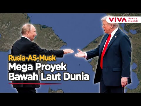 Proyek Raksasa! Terowongan Bawah Laut Penghubung Rusia-AS
