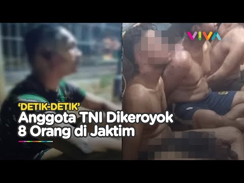 Benang Merah Anggota TNI Dihajar 8 Orang Tak Dikenal di Jaktim