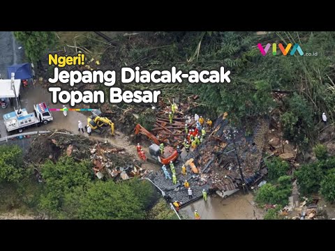 Jepang Dihajar Angin Topan Shanshan, 3 Orang Tewas