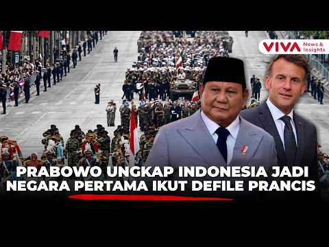 Prabowo Sebut Indonesia Jadi Negara Asia Pertama Ikut Defile di Eropa