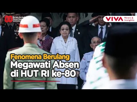 Absennya Megawati dari Upacara HUT RI ke-80