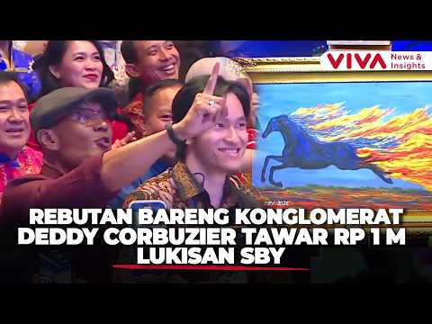 Momen Deddy Corbuzier Tawar Lukisan Presiden RI ke-7 SBY Rp 1 Miliar