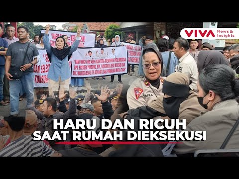 Momen Emosional Saat PN Bekasi Eksekusi 12 Rumah di Puri Asih Sejahtera