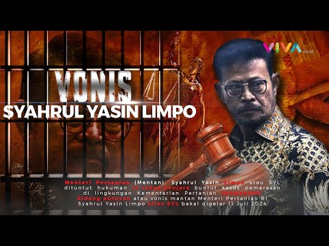 FIX! SYL Divonis 10 Tahun Penjara