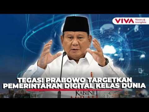 Prabowo Sampaikan Pentingnya Digitalisasi: Jangan Sampai Orang Mampu Terima Bantuan