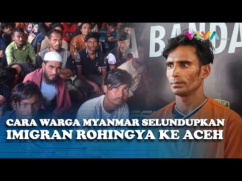 Warga Myanmar Jadi Tersangka Penyelundupan Pengungsi Rohingya ke Aceh