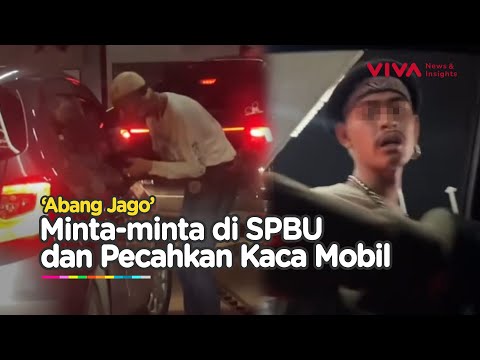Tak Dikasih Uang, 'Bang Jago' Ini Ngamuk hingga Pecahin Kaca Mobil