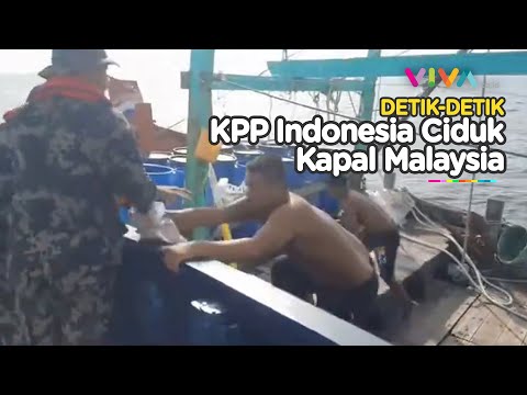 Terabas Lautan RI, Kapal Malaysia Kejar-kejaran dengan KPP Indonesia