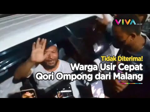 Tampang Panik dan Ketakutan Qori Saat Ditolak Warga Malang