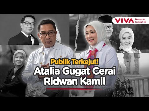 Rumah Tangga Kang Emil di Ujung Tanduk, Atalia Resmi Ajukan Cerai