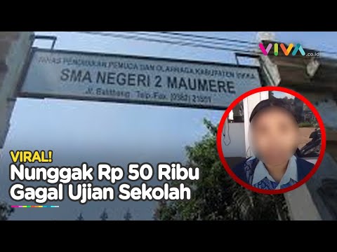 Wajah Pendidikan Indonesia! Dilarang Ikut Ujian Gegara Nunggak Bayar Rp50 Ribu