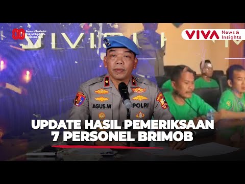 FULL Propam Bongkar Hasil Pemeriksaan 7 Personil Brimob Penabrak Ojol