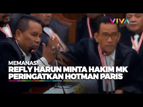 Tak Terima Dibilang 'Ngeyel' Refly Harun Ngadu Ke MK