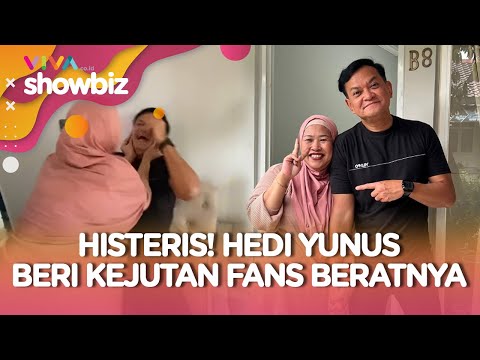 HANGAT! Momen Hedi Yunus Sambangi Penggemar, Nontonya Bikin Senyum senyum