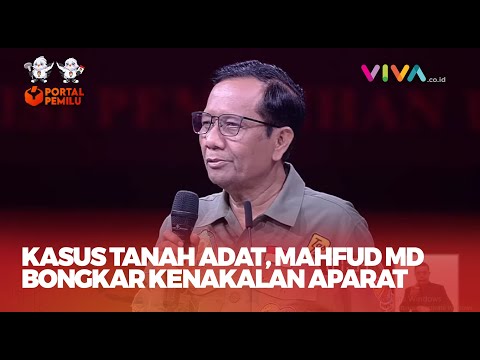 Menyoal Pemulihan Hak-hak Masyarakat Adat, Mahfud MD Bongkar Kenakalan Aparat