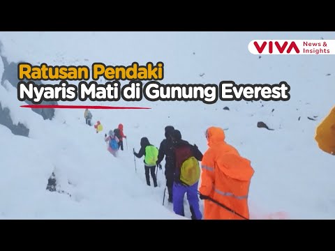 Gunung Everest Diselimuti Maut! Ratusan Pendaki Nyaris Beku di Ketinggian 4 900 Meter!