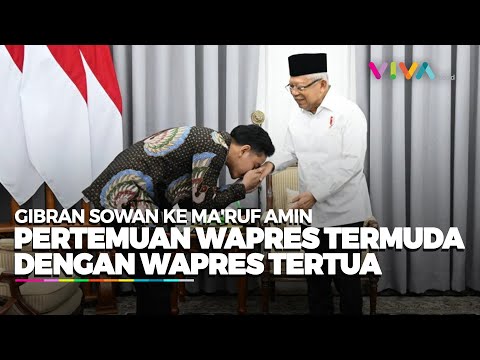 Gibran Bertemu Ma’ruf Amin, Mohon Petuah Usai Ditetapkan Jadi Wapres Terpilih