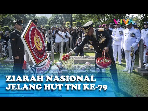 Jelang HUT TNI Ke-79, Panglima TNI Pimpin Upacara dan Ziarah ke TMPN Kalibata