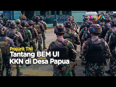 Semprot TNI, BEM UI Ditantang KKN di 'Sarang OPM'