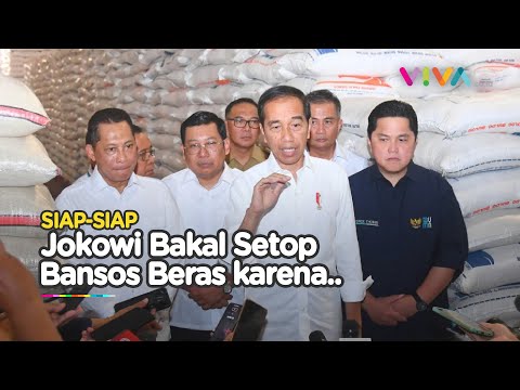 Jokowi akan Hentikan Bansos Beras, Gantinya Apa?