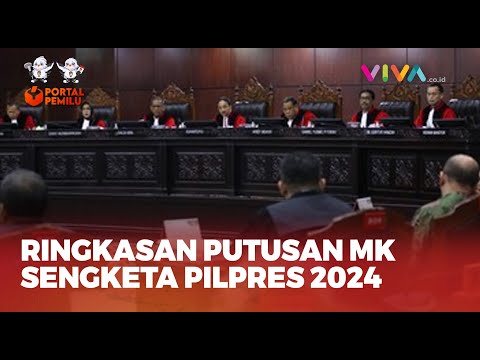 [HIGHLIGHT] Putusan MK Sengketa Pilpres 2024