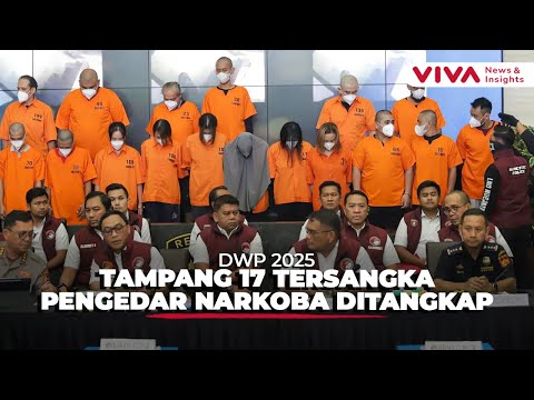 [FULL] Bareskrim Bongkar Jaringan Narkoba Rp60 Milliar Jelang DWP 2025