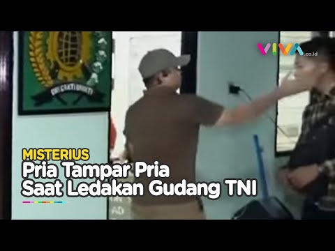 Ada Kapolda Metro Jaya, Pria Misterius Tampar Pemuda di Lokasi Ledakan Gudang Amunisi