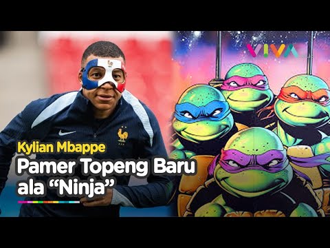 Patah Hidung, Mbappe Pakai Topeng Jelang Prancis vs Belanda