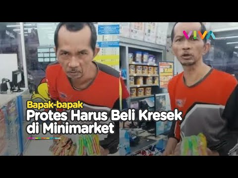 Bapak-bapak Geram Gegara Plastik Kresek Harus Bayar