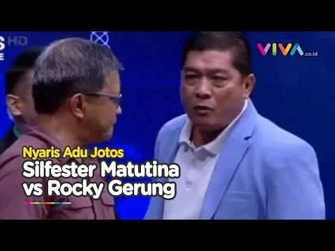 DEBAT PANAS! Silfester Matutina vs Rocky Gerung di TV