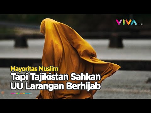 Tajikistan Negara Mayoritas Muslim Larang Penggunaan Hijab, Melanggar Denda Rp99 Juta