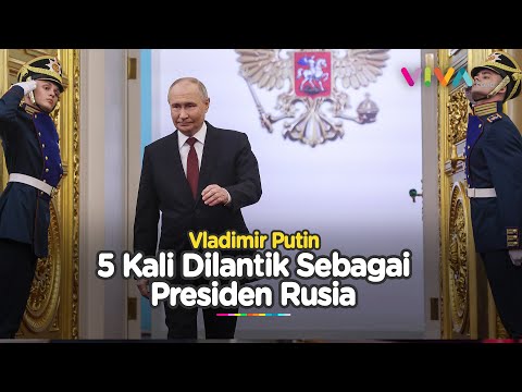 Gagahnya Vladimir Putin Saat Dilantik Menjadi Presiden Rusia Periode Ke 5