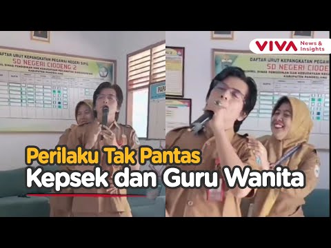 Kepsek dan Guru Wanita Asyik Karaoke di Jam Pelajaran Pakai