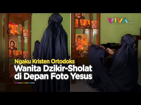Wanita Kristen Ortodoks Ibadah Pakai Mukena, Dzikir Berbahasa Arab