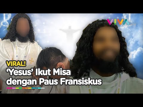 Sosok 'Yesus' Dalam Misa Akbar Paus di GBK