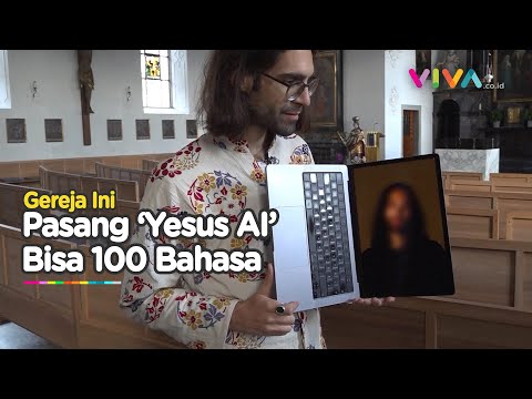 Gantikan Pendeta, 'Yesus' Buatan Manusia Dipasang di Gereja