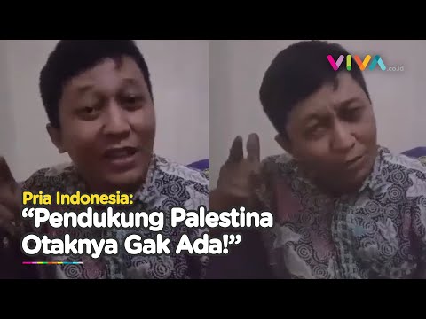 Muncul Pria Pembela Israel, Pendukung Palestina Disebut Gak Punya Otak