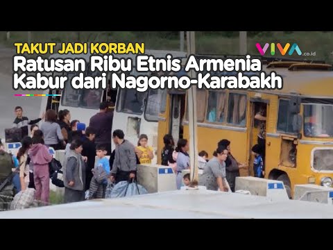 Ratusan Ribu Etnis Armenia Ketakutan, Angkat Kaki dari Nagorno-Karabakh