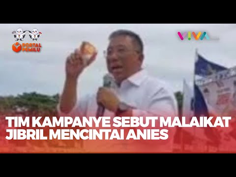 NYELENEH! Tim Kampanye Anies Sebut Malaikat Jibril Cintai Anies