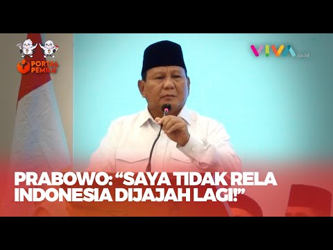 Ungkit Kinerja Menhan, Prabowo: Supaya Tak Dijajah