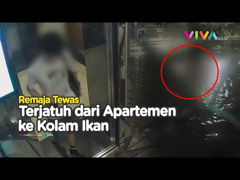Detik-Detik Remaja Tewas Jatuh di Kolam Ikan Apartemen Bekasi