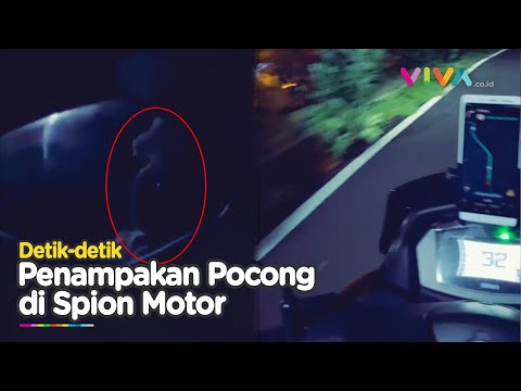 MERINDING! Terekam Detik-detik Ditumpangi Pocong di PLTU Paiton